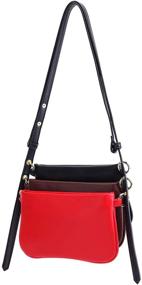 img 3 attached to 👜 Stylish Adjustable Leather Crossbody Designer Handbags for Women with Wallets - The Ultimate Fashion Statement