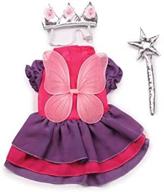 🧚 zack & zoey fairy princess costume, medium - enchant your pet with magical elegance logo