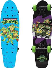 img 4 attached to PlayWheels Teenage Turtles Cruiser Skateboard