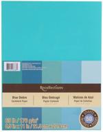 recollections cardstock paper blue ombre logo