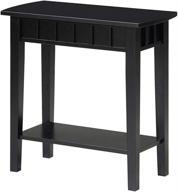 🖤 black convenience concepts dennis end table for enhanced convenience and style логотип