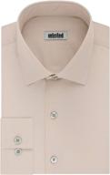 👔 stylish kenneth cole unlisted regular sleeve shirts for men: elevate your fashion game! logo