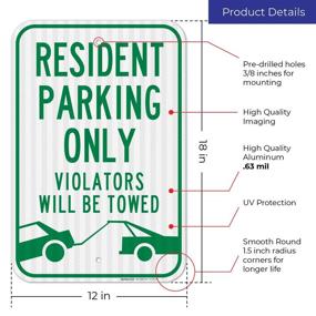 img 2 attached to 🦺 Enhancing Safety and Efficiency with Resident Prismatic Engineer Reflective Aluminum