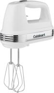 🍽️ cuisinart hm-50 power advantage 5-speed hand mixer, white: efficient mixing in a sleek design логотип