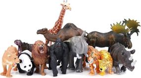 img 3 attached to 🐘 Captivating Realistic Elephant Figurines: Perfect for Toddlers to Explore the Animal Kingdom!