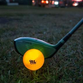 img 1 attached to 🏌️ R&amp;L Glow in The Dark Golf Balls: Super Bright LED Light Up Night Sports Balls