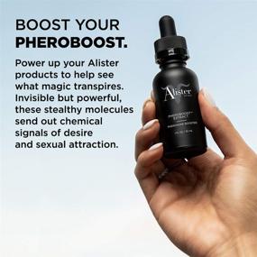 img 2 attached to Alister For Men Pheroboost: Elevate Your Attraction with Plant-Based Pheromone Boosters - Eucalyptus, Mint, Lavender + Grapefruit - 1oz Vegan Formula - Sulfate-Free, Cruelty-Free, Paraben-Free