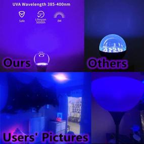 img 3 attached to 🔦 Sunmerit 385 400NM Ultraviolet Fluorescent Blacklight: Illuminate Your Space with UV Brilliance!