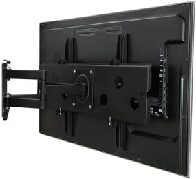 img 3 attached to 📺 Mount-it! Heavy-Duty and Full Motion TV Wall Mount for 42” – 70” Flat Screens, 220 Lb Load Capacity, MAX VESA 800 x 450, Black (MI-DAA0-80)