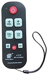 img 1 attached to 📺 AMAZSHOP247 Universal Waterproof Remote Control for Vizio, LG, and Sharp TVs with Large Buttons - A-TV10