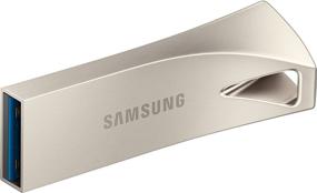 img 2 attached to Samsung BAR Plus 128GB USB 3.1 Flash Drive - 400MB/s - Champagne Silver (MUF-128BE3/AM)
