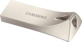 img 3 attached to Samsung BAR Plus 128GB USB 3.1 Flash Drive - 400MB/s - Champagne Silver (MUF-128BE3/AM)