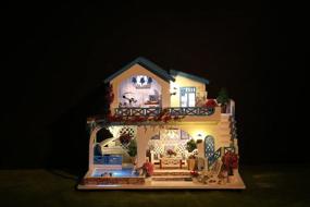 img 2 attached to 🏠 Rylai Miniature Dollhouse Dolls & Accessories: Handmade Puzzles