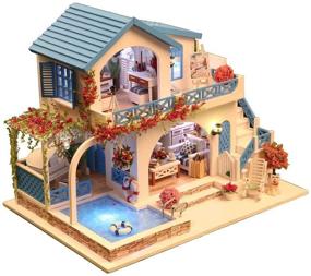 img 4 attached to 🏠 Rylai Miniature Dollhouse Dolls & Accessories: Handmade Puzzles