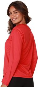 img 2 attached to INGEAR Sun Shirt Women Beach Coverup: Stylish Workout Tops for Women's Summer Wardrobe