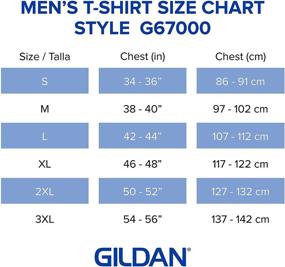 img 1 attached to 👕 Gildan Softstyle Sleeve T-Shirt G67000 - Men's Clothing for Stylish T-Shirts & Tanks