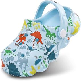 img 4 attached to Aixingyun Kids Clogs: Slip-On Garden Shoes for 👦 Boys and Girls, Perfect for Indoor and Outdoor Fun!