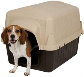 img 4 attached to 🐶 Petmate 25162 Barn III Dog House: Small, Cozy Shelter for Your Furry Friend