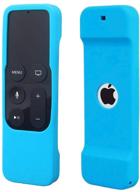 📱 hjyuan blue silicone remote case for apple tv 4k 4th 5th gen logo