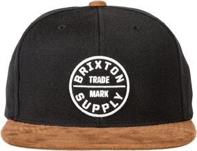 img 2 attached to 🧢 Brixton Men's Oath III Adjustable Snapback Hat with Medium Profile