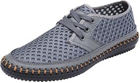 img 4 attached to MIXSNOW Poseidon Loafers Casual Walking Men's Shoes in Loafers & Slip-Ons