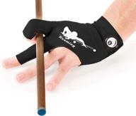 🎱 unisex carom pool, snooker, and billiards cue sport glove - ideal for roaming billiard shooters! fits both left and right hand logo