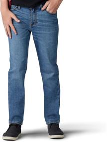 img 4 attached to 👖 SEO-Optimized: LEE Proof Slim Tapered Capture Boys' Jeans Apparel