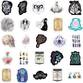 img 1 attached to 💧 Waterproof Apothecary Stickers - 50 Pcs Vinyl Decals for Bottles, Laptop, Luggage & More!