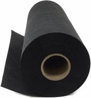 🧵 11” x 25 yard roll of black cut away embroidery stabilizer - 2.5 ounce, ideal for machine embroidery logo