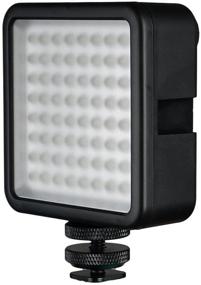 img 1 attached to 📸 SUPON 64 LED Video Light, USB Charger Powered Ultra-Bright Dimmable Continuous Lighting Panel Compatible with Canon Nikon Sony Olympus Fuji Cameras for YouTube Studio Video Outdoors Photography