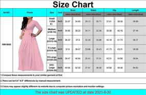 img 1 attached to WanMem Dress Women Casual Sleeve