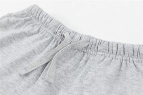 img 3 attached to KOWSPORT Shorts Cotton Pockets 2 Pack Boys' Clothing : Shorts