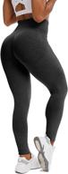 🩱 cfr women's high waist workout vital seamless leggings: butt lift yoga pants for stretchy fitness and gym tights logo