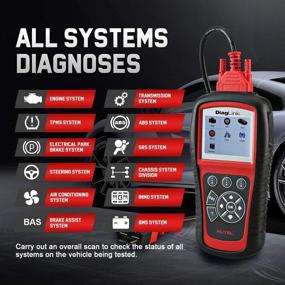 img 3 attached to 🔧 Autel Diaglink OBD2 Code Reader: Extensive All Systems Diagnostic for ABS, SRS, Engine, Transmission, EPB, Oil Reset (DIY Version MD802)