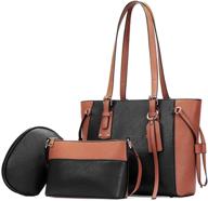 stylish and versatile joseko leather handbags: perfect for shoulder, crossbody and wallet use by women logo