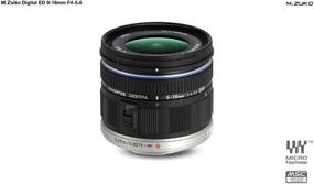 img 1 attached to 📷 Olympus M ED 9-18mm f/4.0-5.6 Micro Four Thirds Lens - International Version (No Warranty) for Olympus & Panasonic MFT Digital Camera