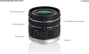 img 2 attached to 📷 Olympus M ED 9-18mm f/4.0-5.6 Micro Four Thirds Lens - International Version (No Warranty) for Olympus & Panasonic MFT Digital Camera