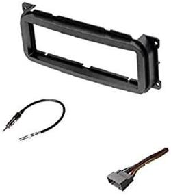 img 1 attached to 🚗 Single Din Car Stereo Dash Kit + Wire Harness + Antenna Adapter for Dodge 2002-2007 Caravan, 2002-2004 Dakota, 2002-2003 Durango, 2002-2005 Intrepid, 2002-2006 Neon, 2002-2005 Ram 1500, 2003-2005 Ram 2500/3500, 2002-2006 Stratus