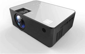 img 1 attached to 🎥 Enhanced RCA RPJ-133 720p Home Theater Projector with Integrated Roku Streaming Stick