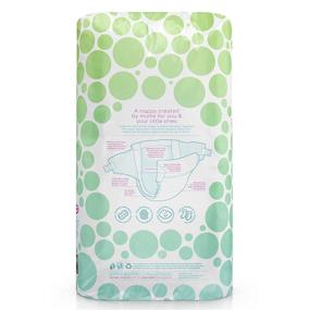 img 3 attached to 🌿 Mum & You Nappychat Eco-Friendly Diapers - Size 6, 116 Count (2 packs of 58 ct) for 35+ lbs. Crafted with Biodegradable Wood Pulp. Hypoallergenic, Dermatologically Tested and Without Lotion and Perfume