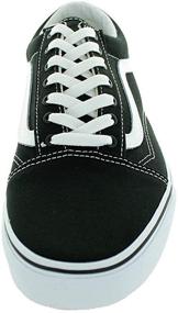 img 1 attached to Classic Vans Unisex Skool Black White Men's Shoes: Timeless Style and Comfort