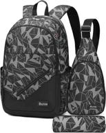backpack bookbag waterproof schoolbag daypack logo