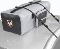 🚗 rightline gear 100d90 car top duffle bag - gray | transport cargo with 100% waterproof protection logo