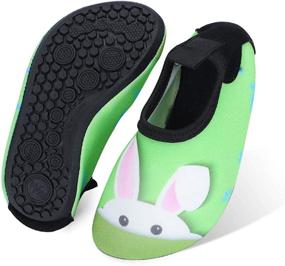 img 3 attached to 🏖️ ESTAMICO Kids Water Shoes - Toddler Beach Lightweight Quick Dry Skin Barefoot Sports Swim Aqua Socks - Boys Girls