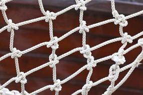 img 2 attached to 🚢 Salty Reef Marine Hardware: Secure Your Boat with Safety Boat Lifeline Netting - Choose from 4 Sizes: 10, 20, 30, and 50 Feet!