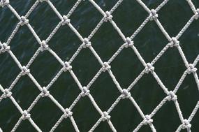img 1 attached to 🚢 Salty Reef Marine Hardware: Secure Your Boat with Safety Boat Lifeline Netting - Choose from 4 Sizes: 10, 20, 30, and 50 Feet!