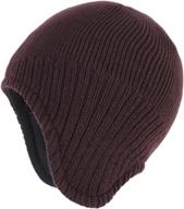 connectyle men's warm winter hats: fleece-lined earflap hat, daily beanie watch cap - ultimate winter headgear for superior warmth! логотип