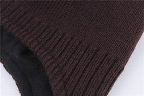 img 1 attached to Connectyle Men's Warm Winter Hats: Fleece-Lined Earflap Hat, Daily Beanie Watch Cap - Ultimate winter headgear for superior warmth!