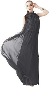 img 2 attached to 👗 VSVO Women's Clothing - Sleeveless Chiffon Dresses for Every Occasion