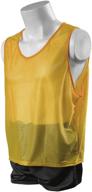 👕 deluxe adult lime scrimmage vest by kwik goal - standard product logo